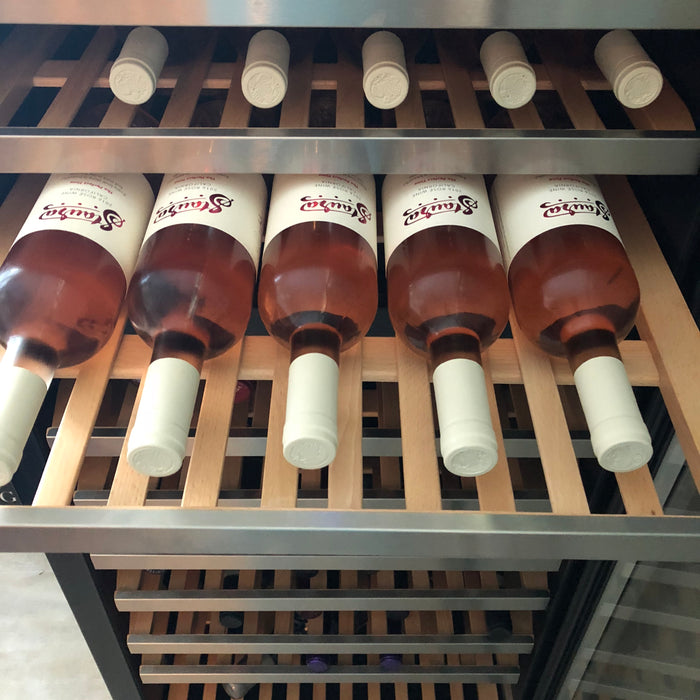 wine cooler temps