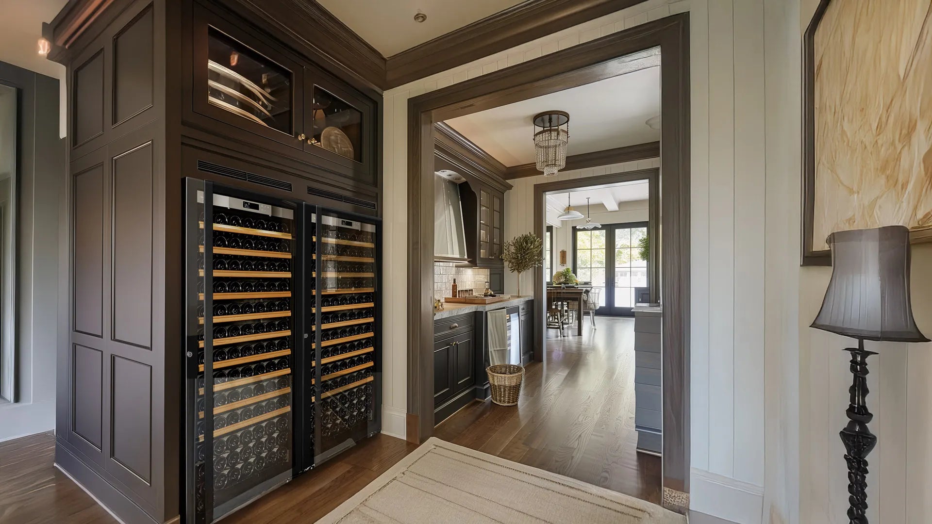 1-Temp Ermitage 182 (Large) Bottles Full Sliding Shelves Transtherm ER1TGV3 - Transtherm - Wine Fridge Pros