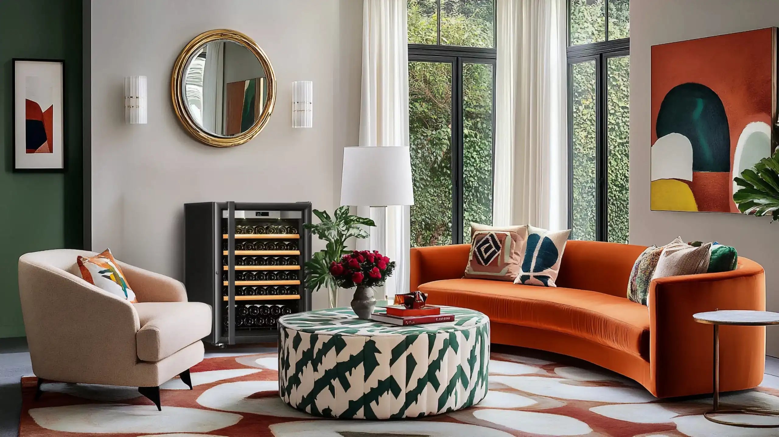 1-Temp Loft Vintage 74 Bottles Full Sliding Shelves Transtherm LOXXPV3 - Transtherm - Wine Fridge Pros