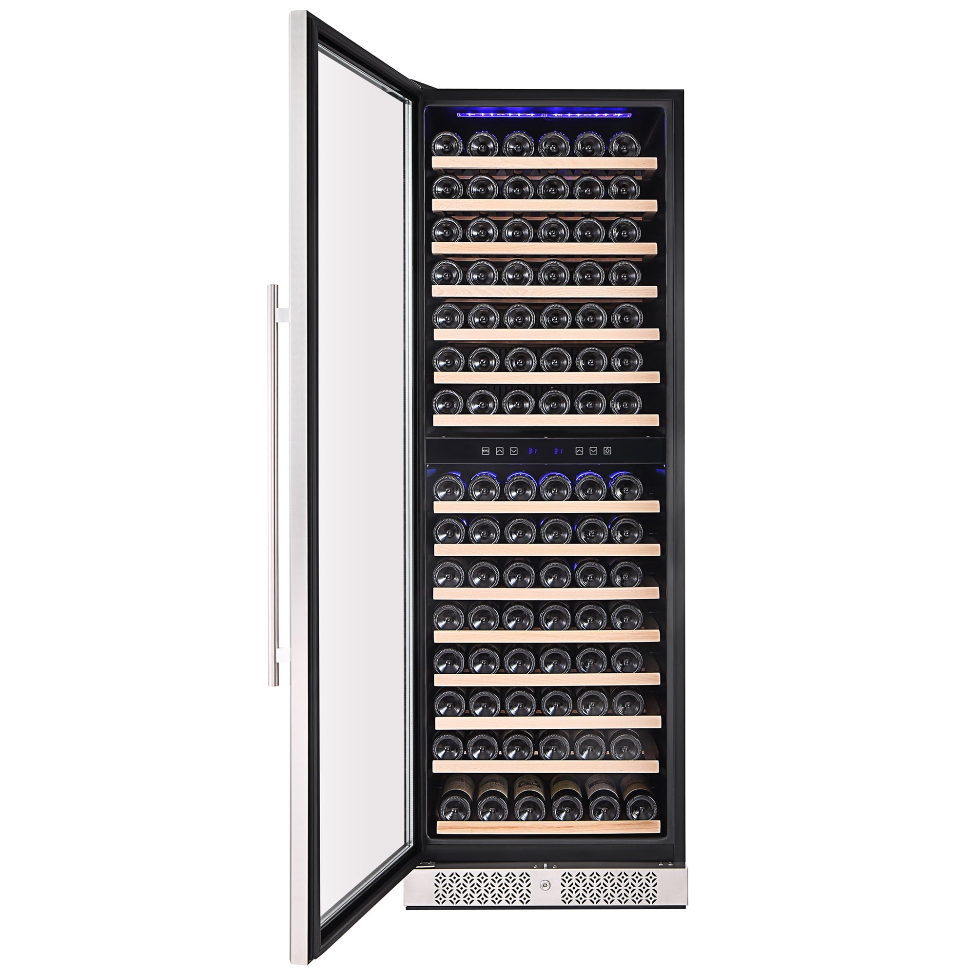 Dual Zone Wine Cooler 160 Bottles 70" Tall Wine Fridge - Empava WC08D - Empava - Wine Fridge Pros