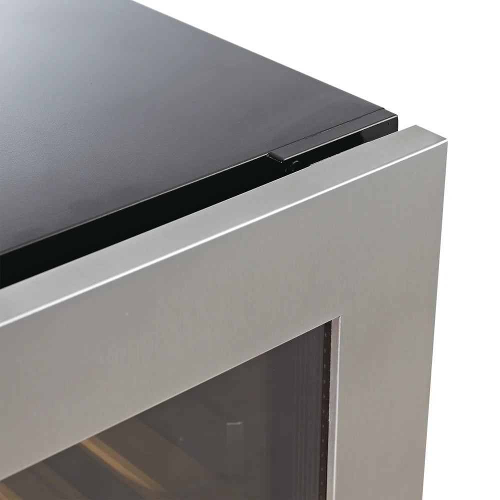 47" High Wine & Beverage Refrigerator Combo with Triple Temp. Zones - KingsBottle KBU265BW3 - KingsBottle - Wine Fridge Pros