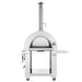 Outdoor Wood Fired Pizza Oven With Side Table - Empava PG05 - Empava - Wine Fridge Pros