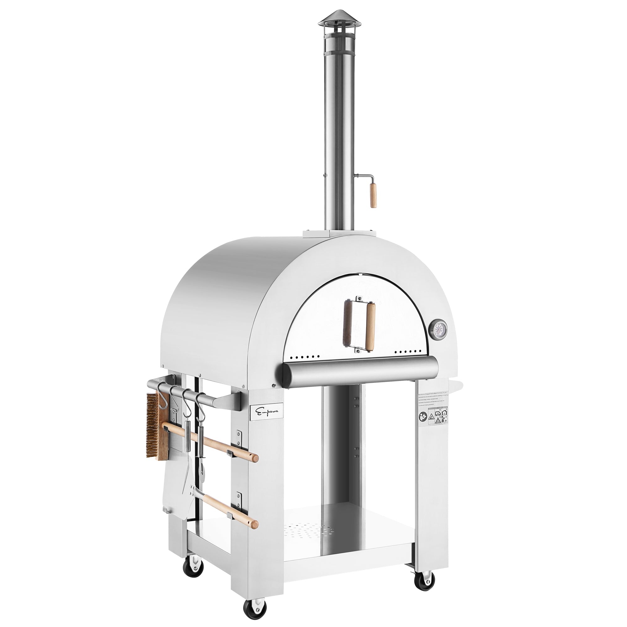 Outdoor Wood Fired Pizza Oven - Empava PG01 - Empava - Wine Fridge Pros