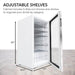 120 Can Freestanding Beverage Refrigerator cooler with Lock Stainless Steel - Whynter BR-128WS - Whynter - Wine Fridge Pros