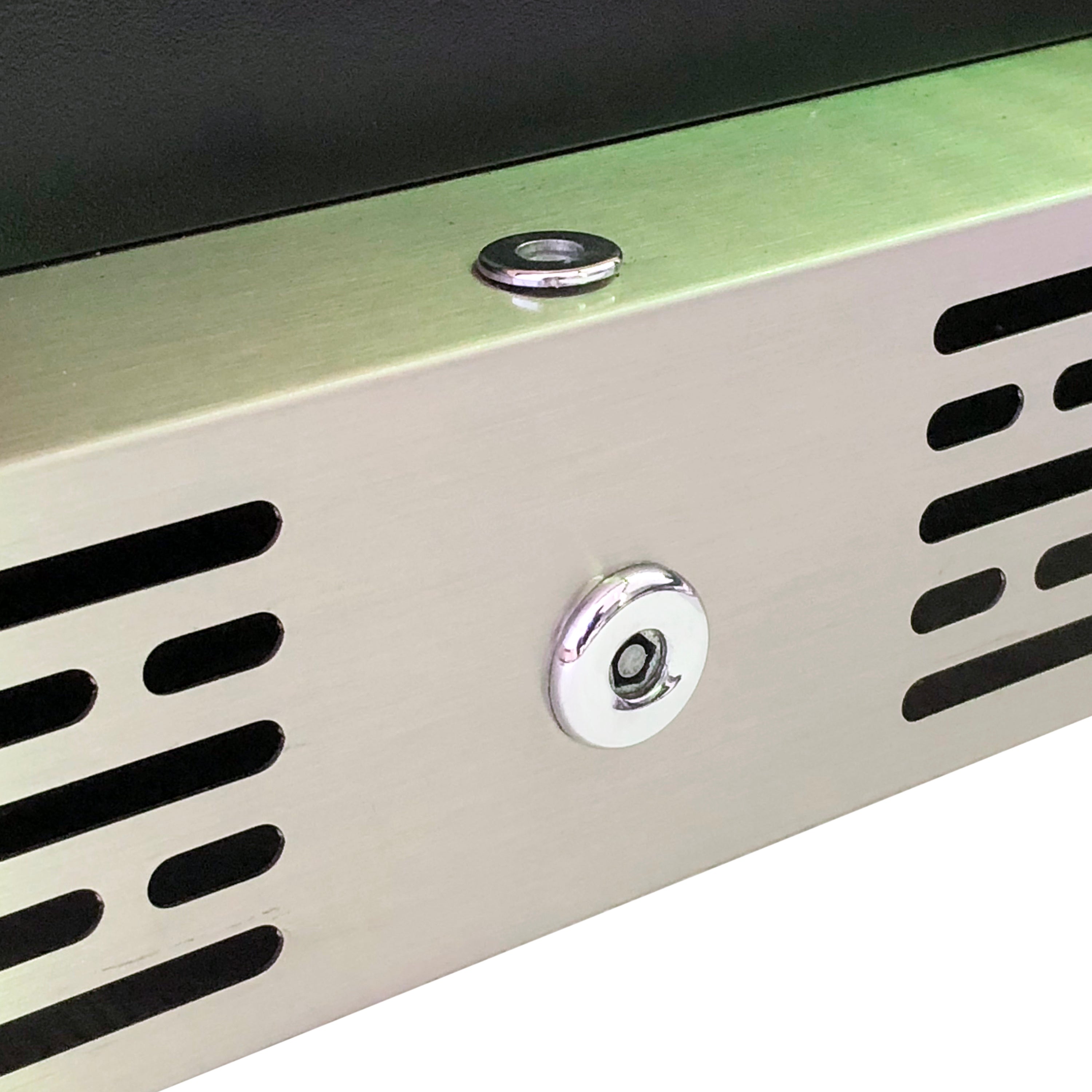 Elite Spectrum Lightshow 54 Bottle Stainless Steel 24" Built-in Wine Refrigerator with Touch Controls and Lock - Whynter BWR-545XS - Whynter - Wine Fridge Pros