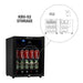 45 Can Compressor Mini Bar Fridge - KingsBottle KBU52BP - KingsBottle - Wine Fridge Pros