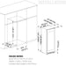 47" High Upright Wine & Beverage Refrigerator Combo with Low-E Glass Door - KingsBottle KBU265BW2 - KingsBottle - Wine Fridge Pros