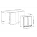 30-inch Wide Undercounter Beverage Fridge with Low-E Glass Door - KingsBottle KBU165B2 - KingsBottle - Wine Fridge Pros