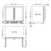36-inch Under Bench Dual-Zone Wine Cooler with Low-E Glass Door - KingsBottle KBU190W2 - KingsBottle - Wine Fridge Pros