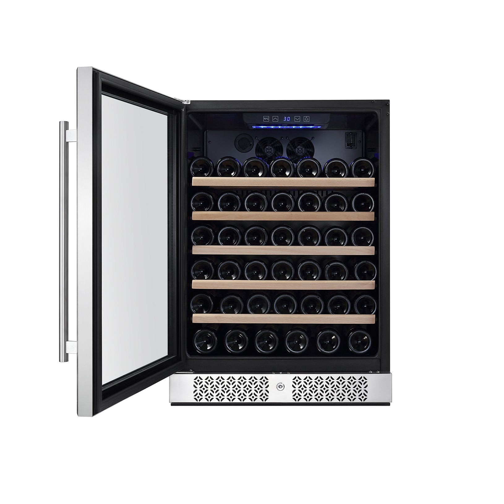 24" Wine Cooler Wine Fridge 52 Bottles - Empava WC03S - Empava - Wine Fridge Pros
