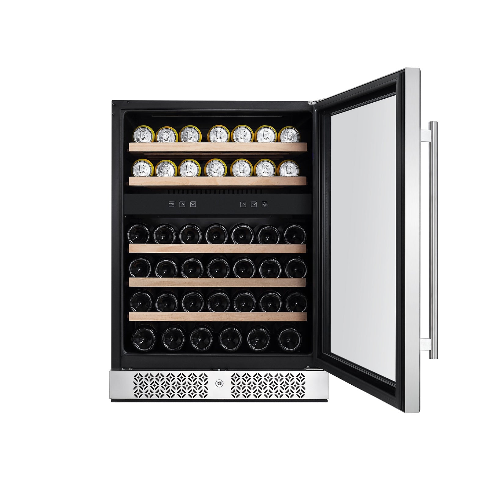 24" Dual Zone 46 Bottles Wine & Beverage Cooler - Empava WC04D - Empava - Wine Fridge Pros