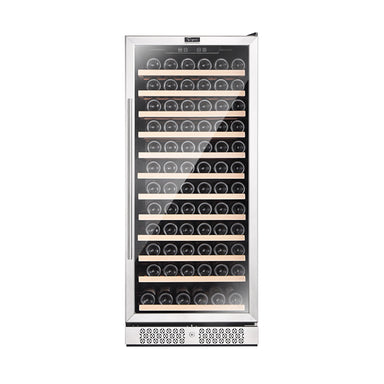 24" Single Zone Tall Wine 127 Bottles Refrigerator - Empava WC05S - Empava - Wine Fridge Pros