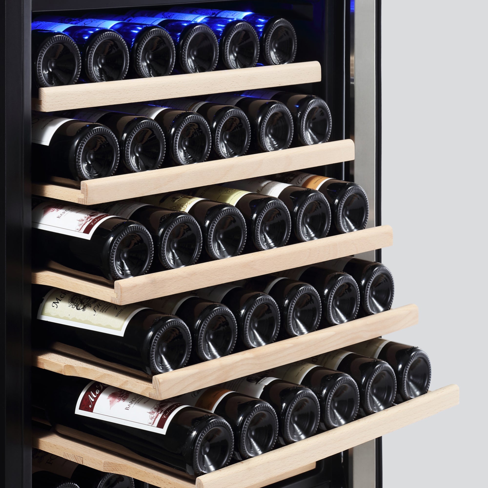 Dual Zone Wine Cooler 116 Bottles 55" Tall Wine Fridge - Empava WC06D - Empava - Wine Fridge Pros