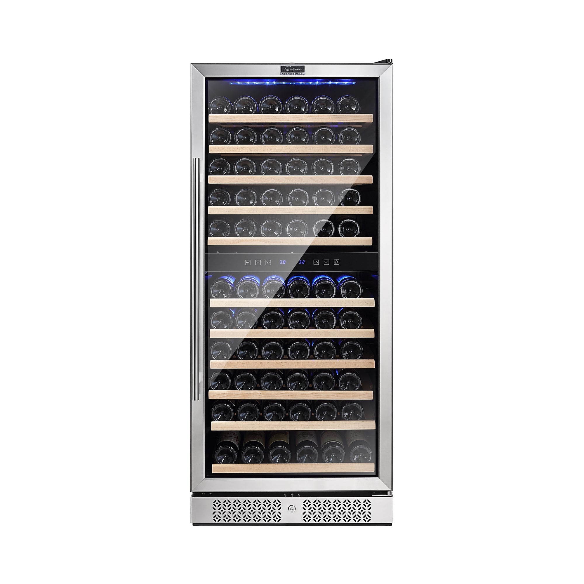 Dual Zone Wine Cooler 116 Bottles 55" Tall Wine Fridge - Empava WC06D - Empava - Wine Fridge Pros