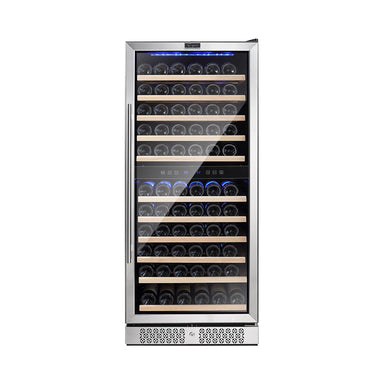 Dual Zone Wine Cooler 116 Bottles 55" Tall Wine Fridge - Empava WC06D - Empava - Wine Fridge Pros