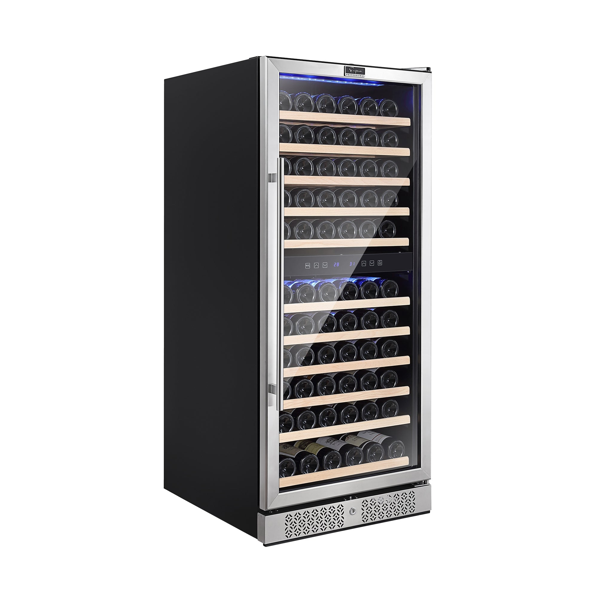 Dual Zone Wine Cooler 116 Bottles 55" Tall Wine Fridge - Empava WC06D - Empava - Wine Fridge Pros