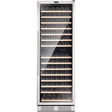 Dual Zone Wine Cooler 160 Bottles 70" Tall Wine Fridge - Empava WC08D - Empava - Wine Fridge Pros