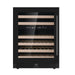 24 Inch Under Counter LOW-E Glass Door Dual Zone Wine Cooler - KingsBottle KBU145DX - KingsBottle - Wine Fridge Pros