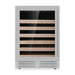 24-Inch Under-Counter Single Zone Wine Cooler with Low-E Glass Door - KingsBottle KBU145WX - KingsBottle - Wine Fridge Pros