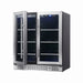 30-inch Wide Undercounter Beverage Fridge with Low-E Glass Door - KingsBottle KBU165B2 - KingsBottle - Wine Fridge Pros