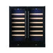 30-inch Dual Zone Wine Cooler with Low-E Glass Door - KingsBottle KBU165W2 - KingsBottle - Wine Fridge Pros