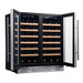 30-inch Dual Zone Wine Cooler with Low-E Glass Door - KingsBottle KBU165W2 - KingsBottle - Wine Fridge Pros