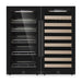 47" High Upright Wine & Beverage Refrigerator Combo with Low-E Glass Door - KingsBottle KBU265BW2 - KingsBottle - Wine Fridge Pros