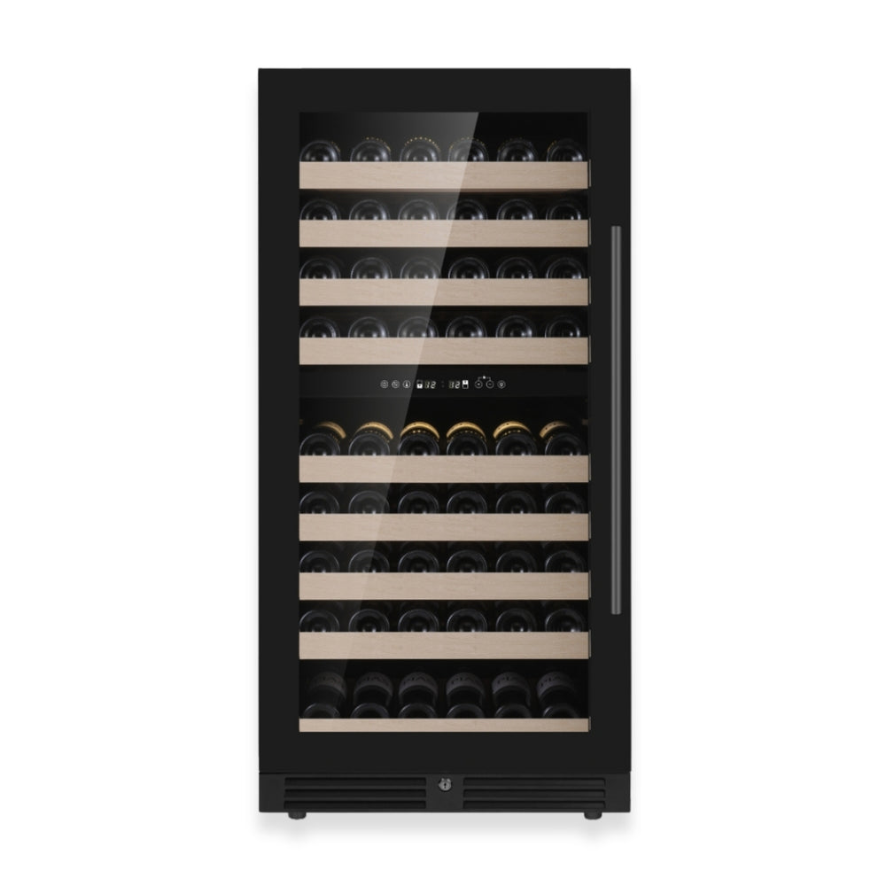47-Inch Tall Dual Zone Wine Cooler with Low-E Glass Door - KingsBottle KBU265DX - KingsBottle - Wine Fridge Pros