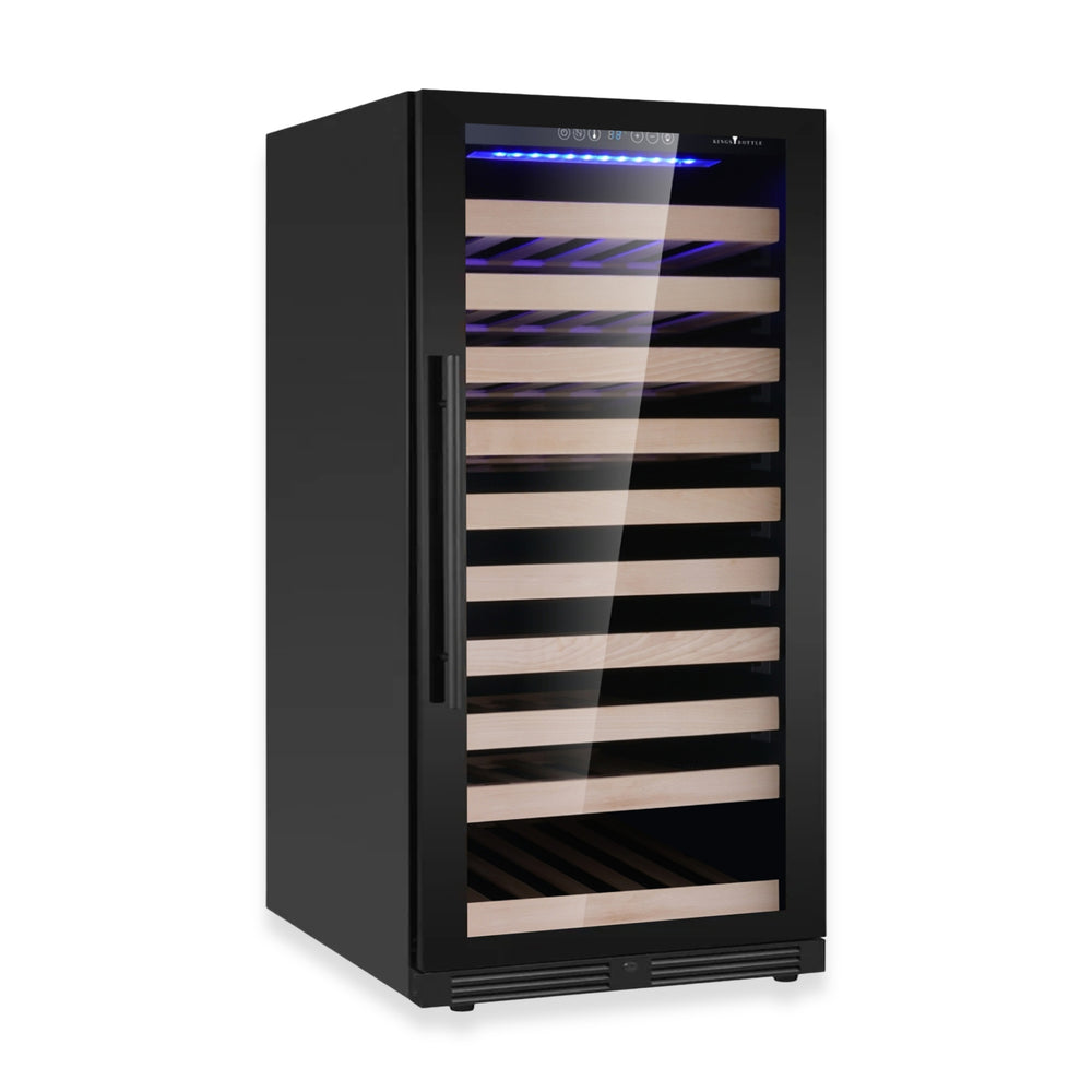 47-Inch Height Single Zone Wine Cooler with Low-E Glass Door - KingsBottle KBU265WX - KingsBottle - Wine Fridge Pros