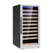 47-Inch Height Single Zone Wine Cooler with Low-E Glass Door - KingsBottle KBU265WX - KingsBottle - Wine Fridge Pros