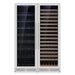 Ultimate Wine & Beverage Upright Refrigerator Combo with Low-E Glass Door - KingsBottle KBU425BW2 - KingsBottle - Wine Fridge Pros