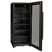 Contemporary 102 Bottle Single Zone Freestanding Wine Refrigerator with Black Glass Door - Allavino KWR102S-1BGR - Allavino - Wine Fridge Pros