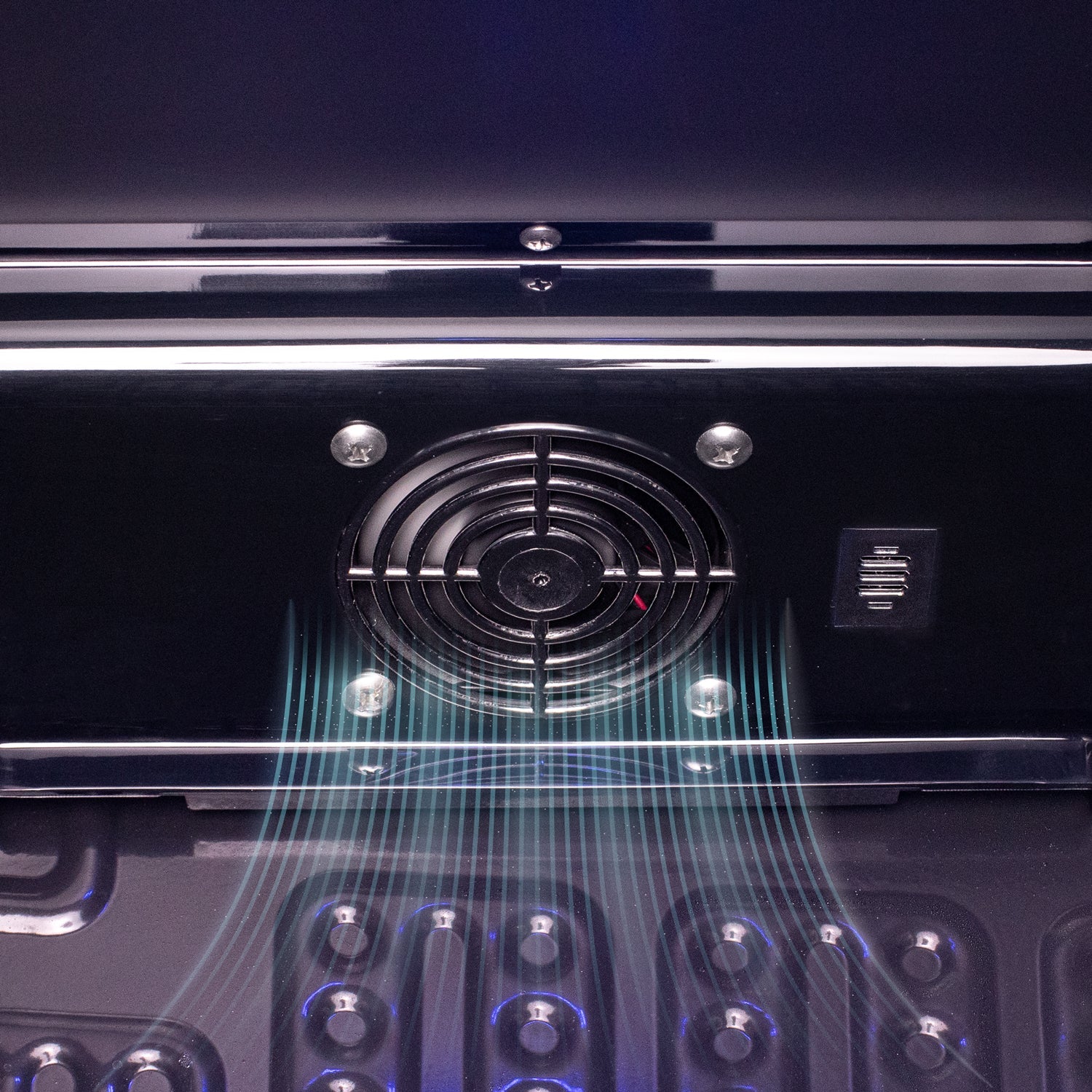 Contemporary 102 Bottle Single Zone Freestanding Wine Refrigerator with Black Glass Door - Allavino KWR102S-1BGR - Allavino - Wine Fridge Pros