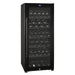 Contemporary 102 Bottle Single Zone Freestanding Wine Refrigerator with Black Glass Door - Allavino KWR102S-1BGR - Allavino - Wine Fridge Pros