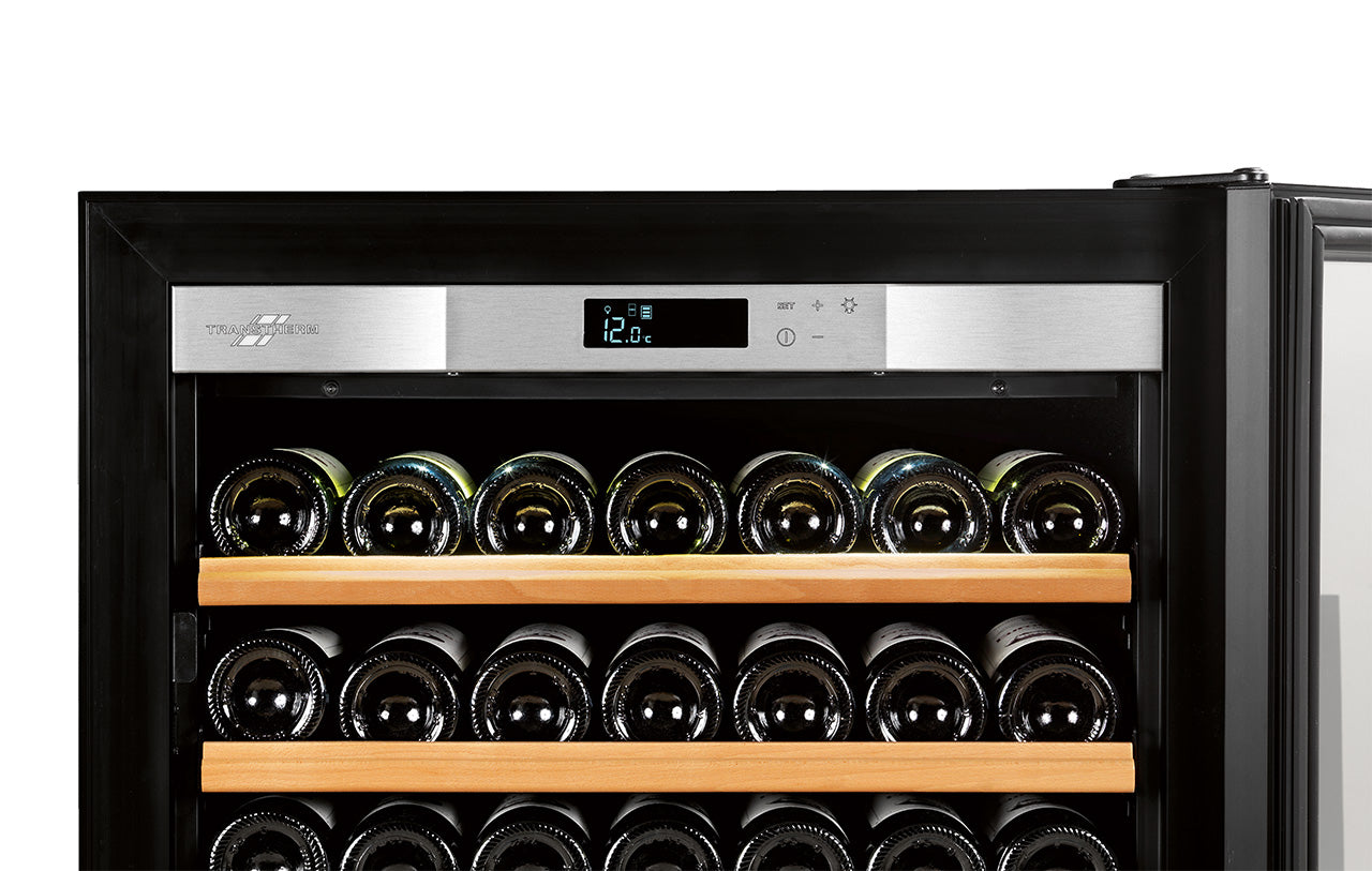 1-Temp Ermitage 182 (Large) Bottles Full Sliding Shelves Transtherm ER1TGV3 - Transtherm - Wine Fridge Pros