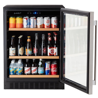 176 Can Premier Under Counter Beverage Cooler - Smith & Hanks RE100121 BEV145DRE - Smith & Hanks - Wine Fridge Pros