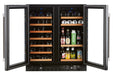 Wine & Beverage Cooler, Smoked Black Glass Door - Smith & Hanks RE100018 BEV176D - Smith & Hanks - Wine Fridge Pros