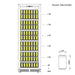 Ultimate Wine & Beverage Upright Refrigerator Combo with Low-E Glass Door - KingsBottle KBU425BW2 - KingsBottle - Wine Fridge Pros
