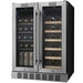24" Dual Zone Wine and Beer Fridge Beverage Cooler - Empava BR07D - Empava - Wine Fridge Pros