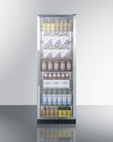 24" Wide Beverage Center - Summit SCR1401CSS - Summit - Wine Fridge Pros