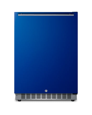 24" Wide Built-In All-Refrigerator, ADA Compliant- Summit AL54BLHD - Summit - Wine Fridge Pros
