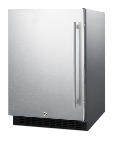 24" Wide Built-In All-Refrigerator, ADA Compliant- Summit AL54CSSLHD - Summit - Wine Fridge Pros
