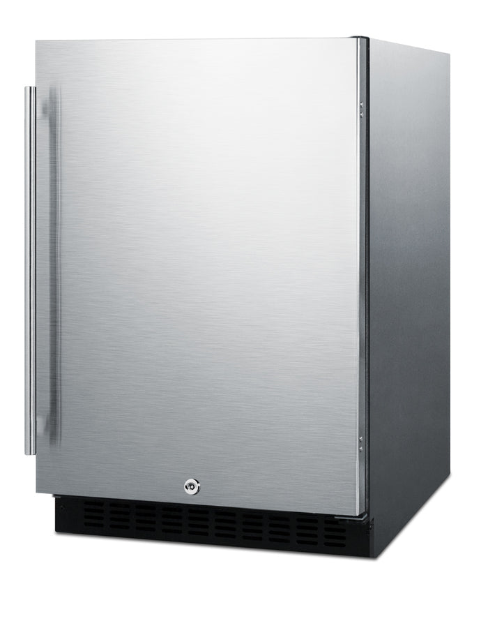 24" Wide Built-In All-Refrigerator, ADA Compliant- Summit AL54CSS - Summit - Wine Fridge Pros