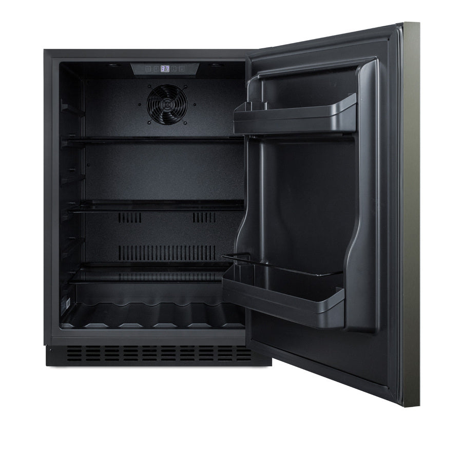 24" Wide Built-In All-Refrigerator, ADA Compliant - Summit AL54KSHHLHD - Summit - Wine Fridge Pros