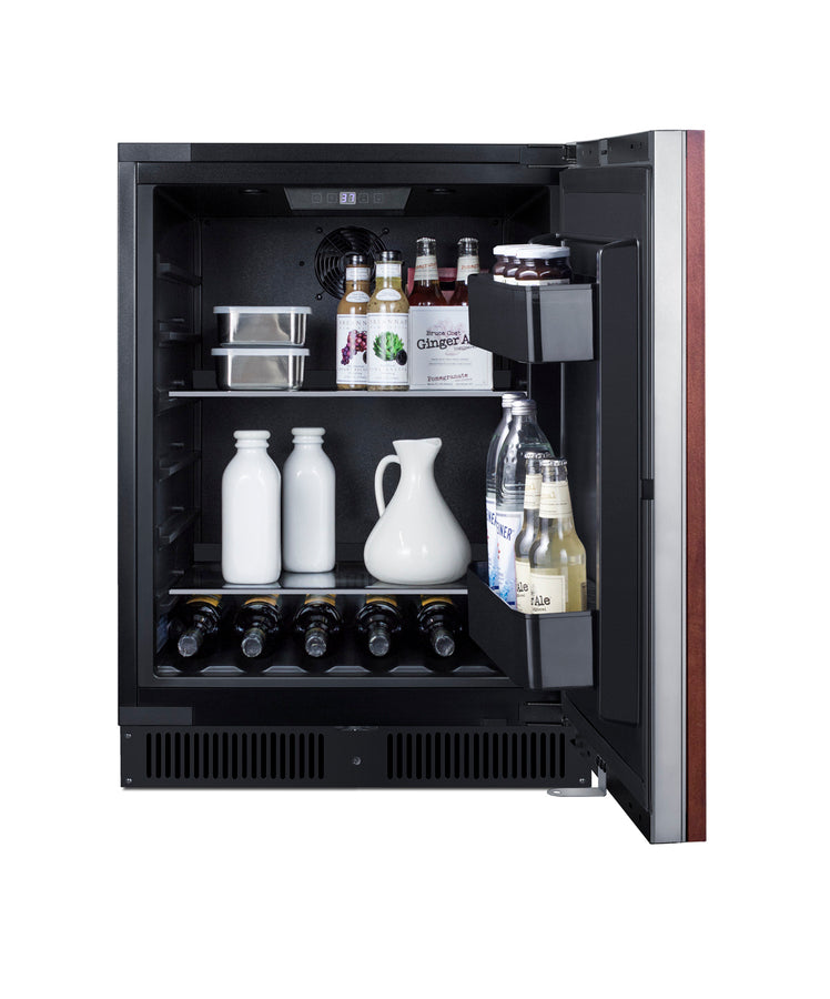24" Wide Built-In All-Refrigerator, ADA Compliant (Panel Not Included) - Summit AL54IF - Summit - Wine Fridge Pros