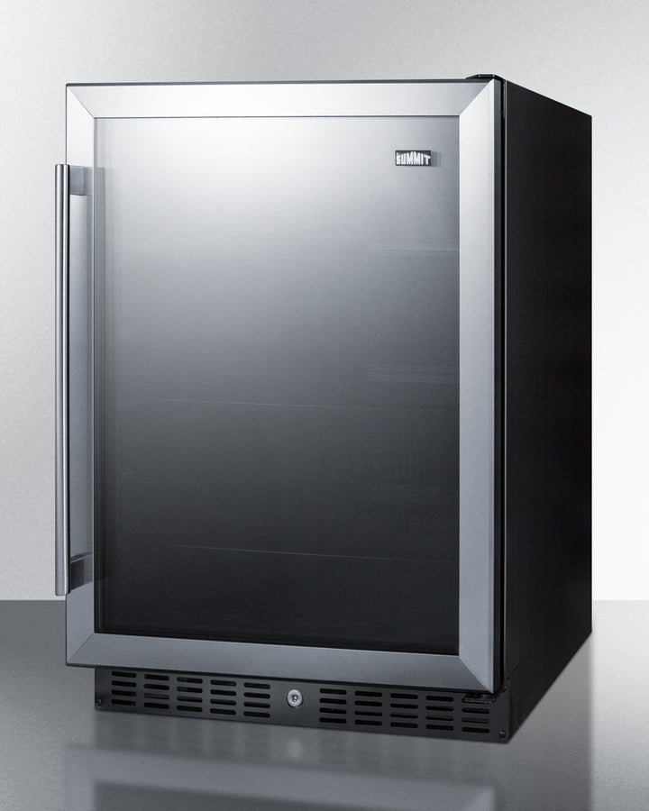 24" Wide Built-In Commercial Beverage Center, ADA Compliant - Summit AL57G - Summit - Wine Fridge Pros