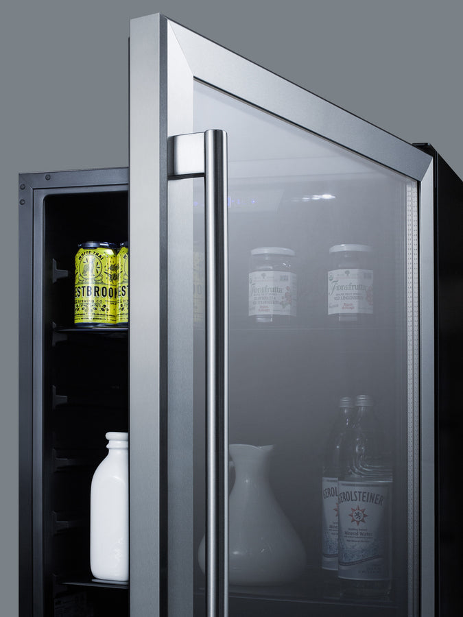 24" Wide Built-In Commercial Beverage Center, ADA Compliant - Summit AL57G - Summit - Wine Fridge Pros