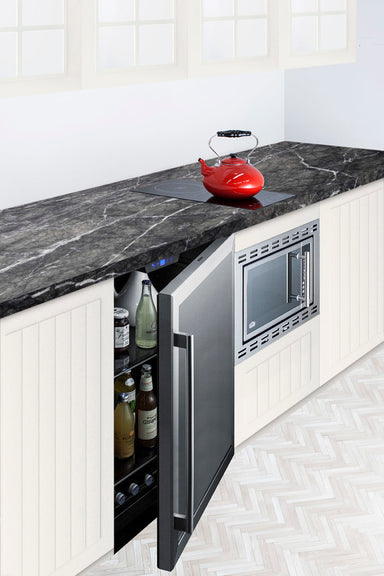 24" Wide Built-In Beverage Center, ADA Compliant - Summit AL57GCSS - Summit - Wine Fridge Pros