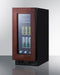 15" Wide Built-In Beverage Center, ADA Compliant (Panel Not Included) - Summit ALBV15PNRLHD - Summit - Wine Fridge Pros