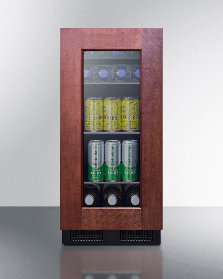 15" Wide Built-In Beverage Center, ADA Compliant (Panel Not Included) - Summit ALBV15PNR - Summit - Wine Fridge Pros